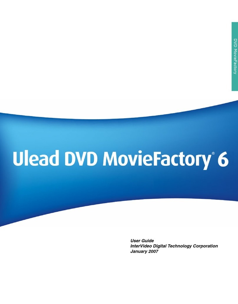 Ulead MOVIEFACTORY 6 PLUS User manual