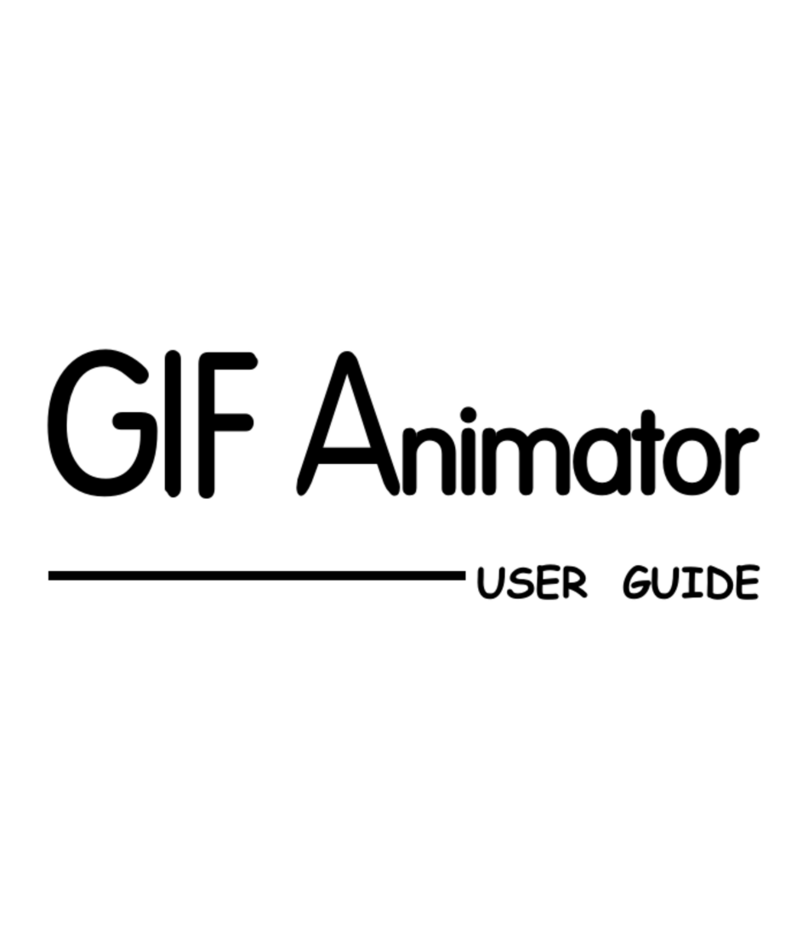 Ulead GIF ANIMATOR 4.0 User manual