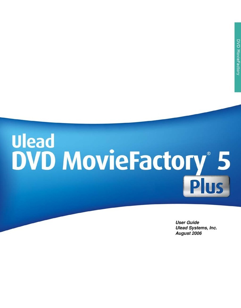 Ulead MOVIEFACTORY 5 PLUS user guide