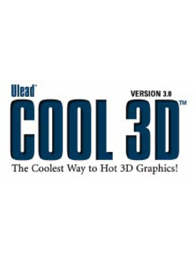 Ulead COOL 3D 3.0 manual