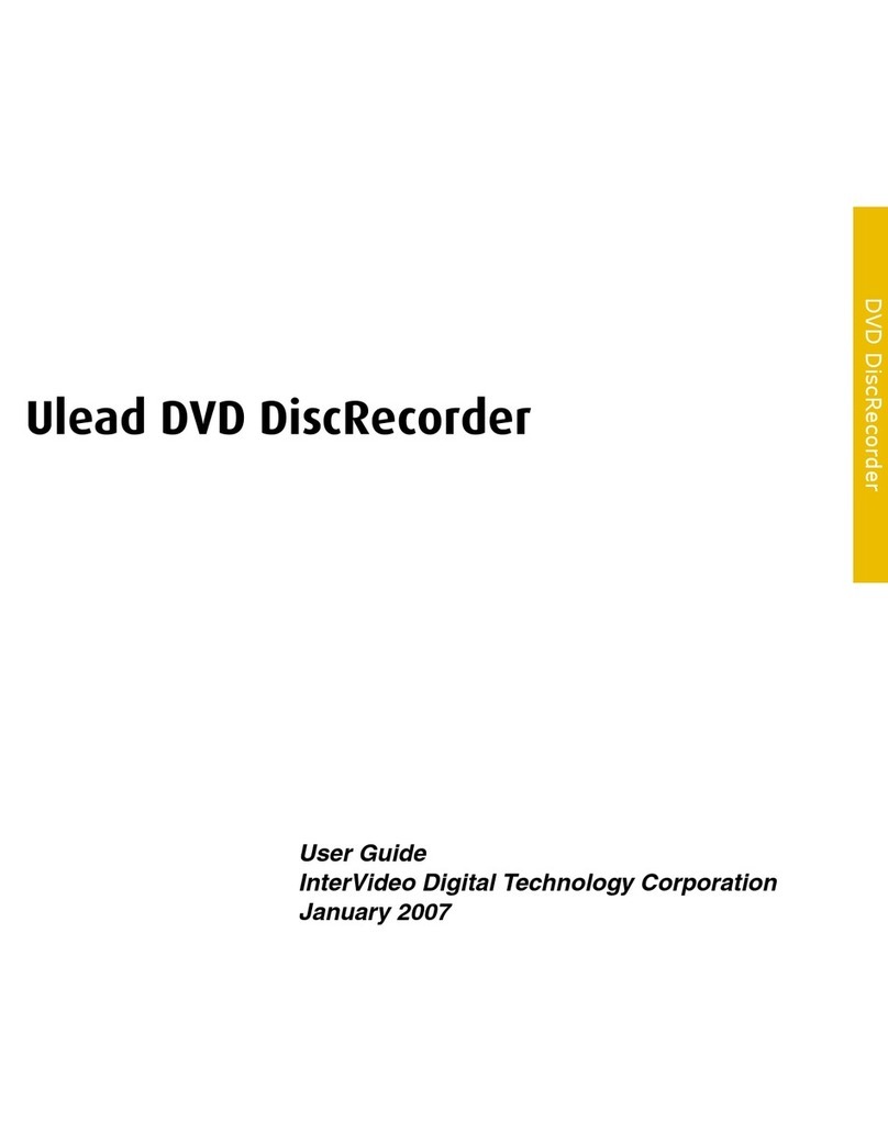 Ulead DVD DISCRECORDER 2.3 user guide