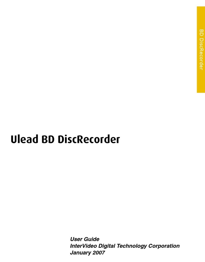 Ulead BD DISCRECORDER 2.7 user guide