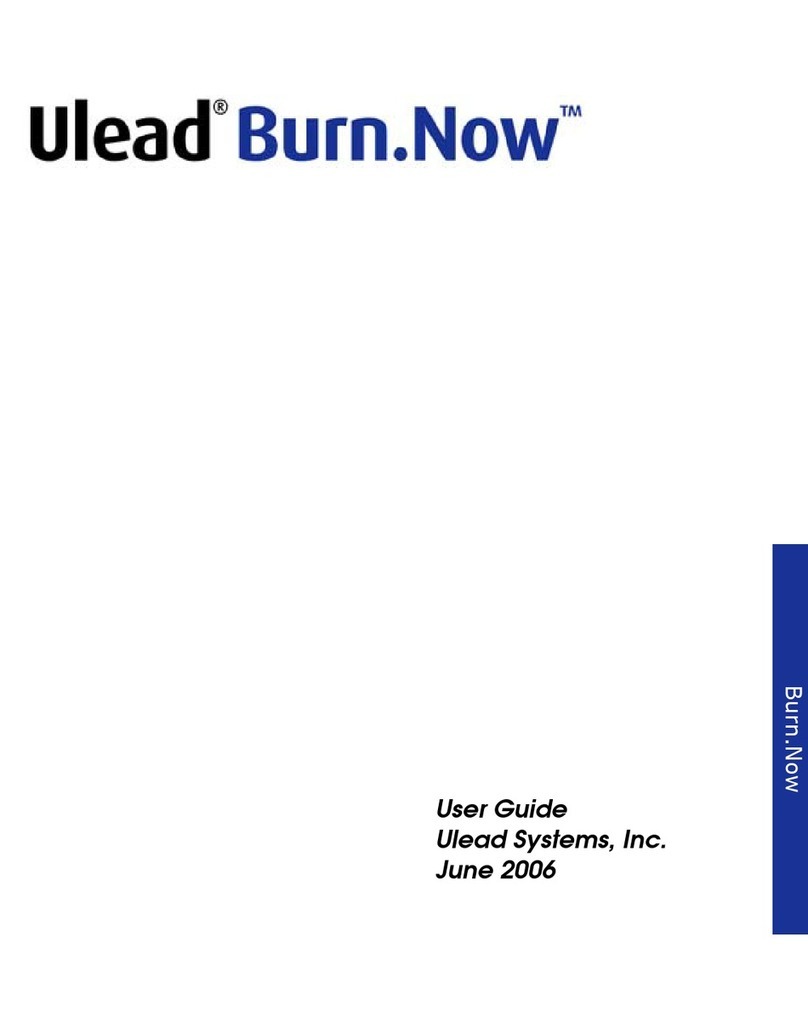 Ulead BURN.NOW 4 User manual