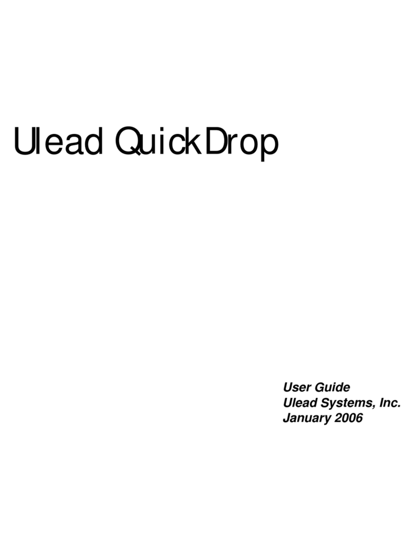 Ulead QUICK DROP 2.0 - VERSION 2006 User manual