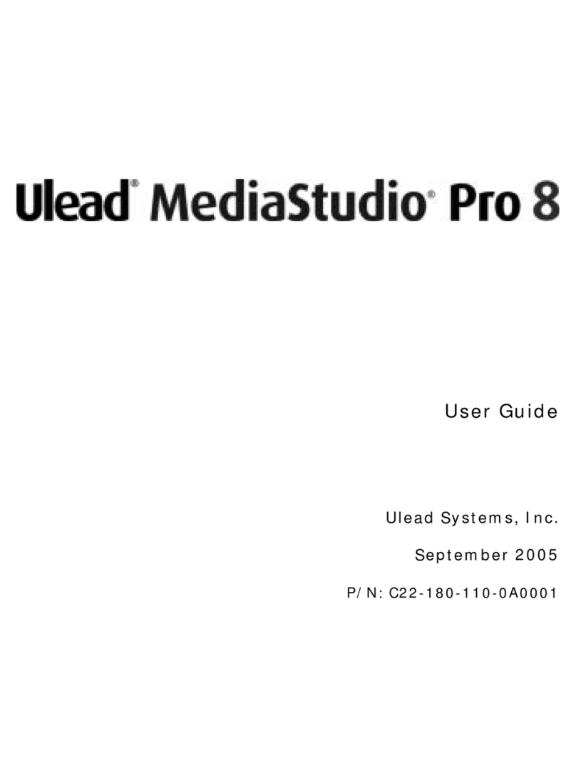 Ulead MEDIASTUDIO PRO 8.0 - SMART COMPOSITOR... User manual