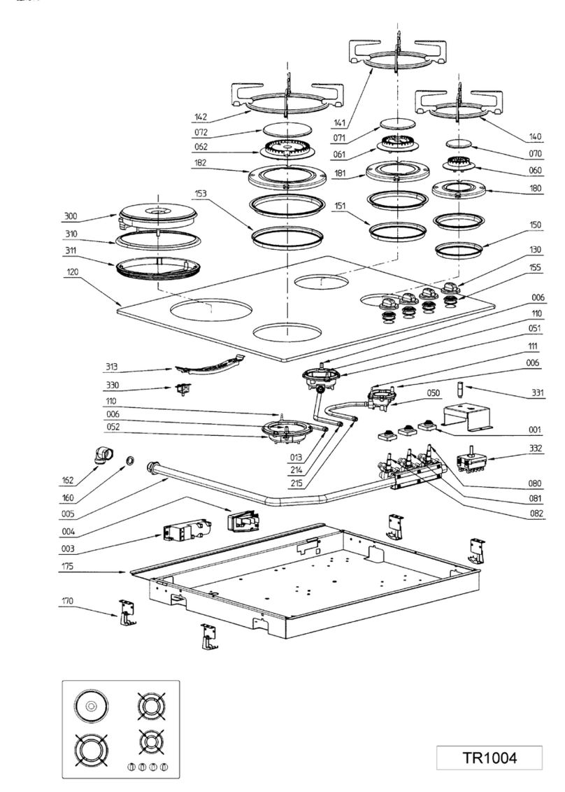 AIRLUX XTA65A-H Assembly instructions