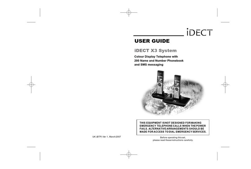 iDect IDECT X3 user guide