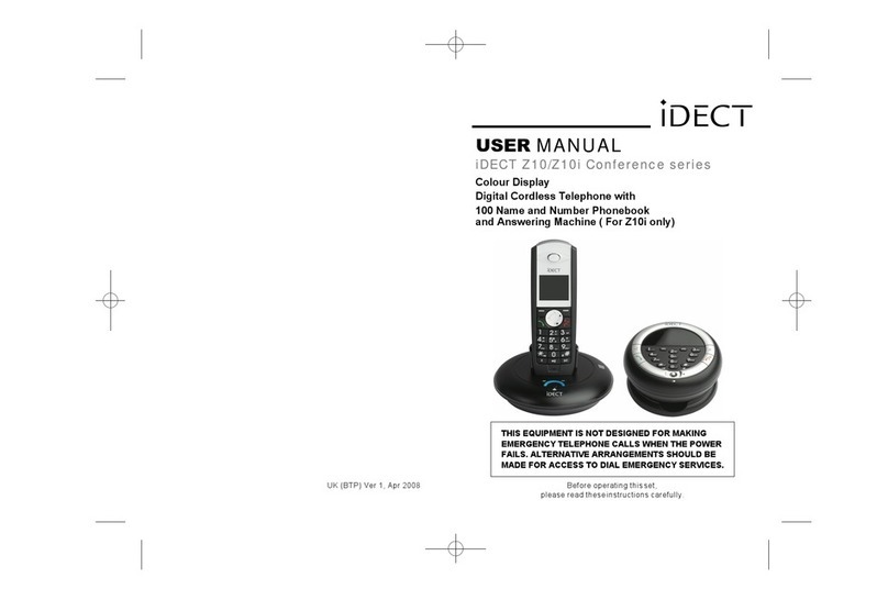 iDect Z10 Conference series User manual iDect Z10 Conference series User manual