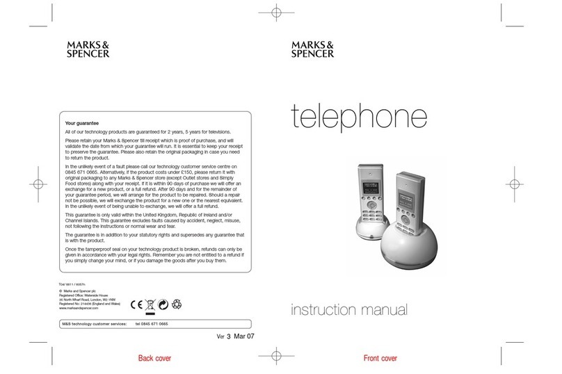 Marks & Spencer IDECT X2I TWIN manual