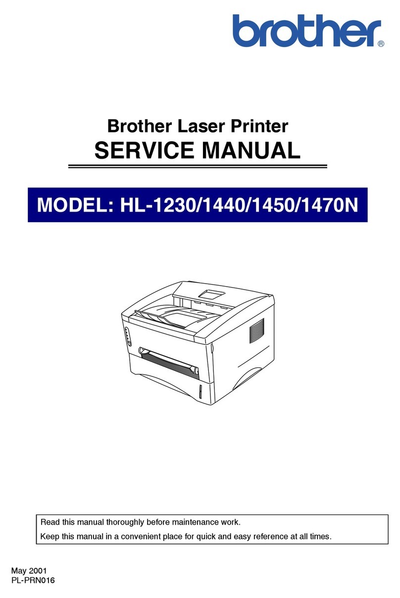 Brother HL 1230 - B/W Laser Printer User manual Brother HL 1230 - B/W Laser Printer User manual