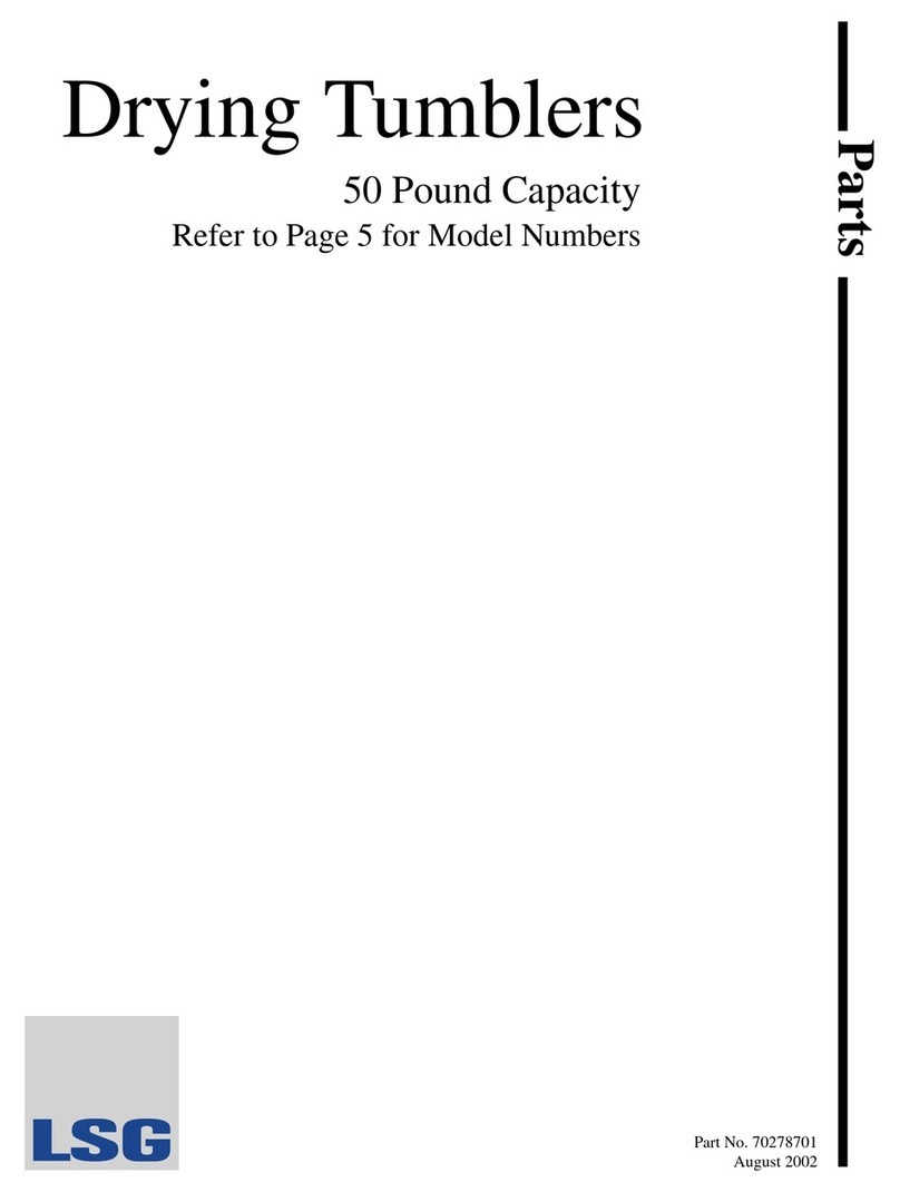 Cissell 50LB PARTS User manual