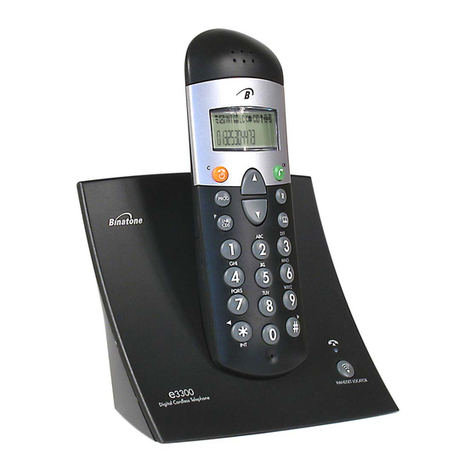 Binatone E3300 User manual