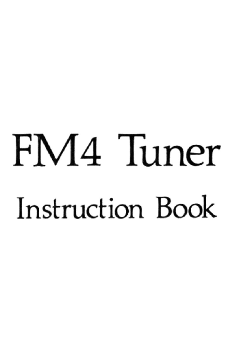 QUAD FM4 User manual