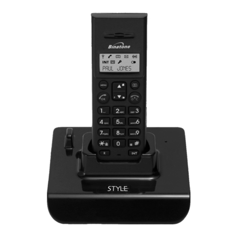 Binatone 1210 User manual