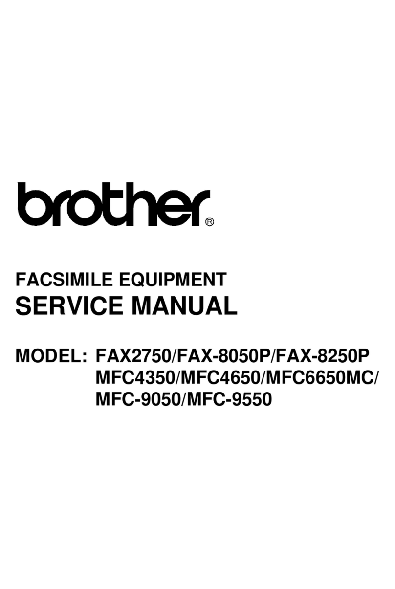 Brother 8250P - FAX B/W Laser Printer User manual Brother 8250P - FAX B/W Laser Printer User manual