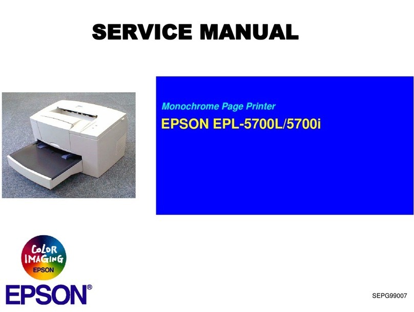 Epson 5700i - EPL B/W Laser Printer User manual