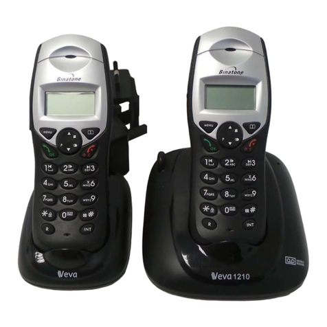 Binatone ICARUS 1210 User manual