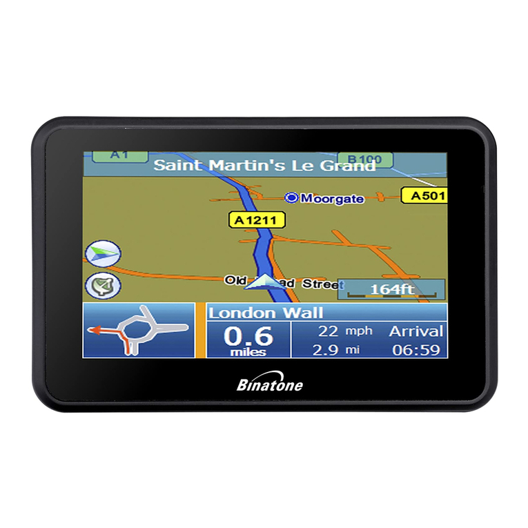 Binatone G500 - EDITION 4 User manual