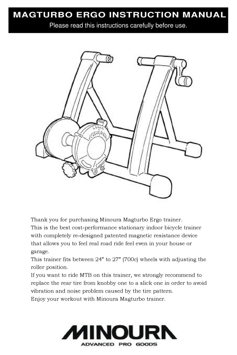MINOURA MAGTURBO ERGO User manual MINOURA MAGTURBO ERGO User manual
