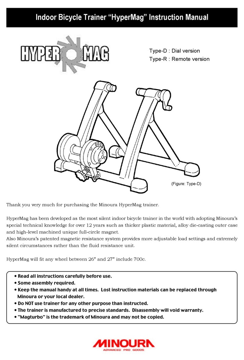 MINOURA HYPERMAG User manual