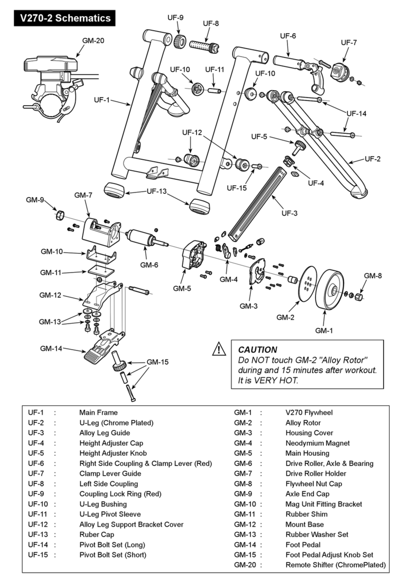 MINOURA V270-2 - SCHEMATICS User manual MINOURA V270-2 - SCHEMATICS User manual