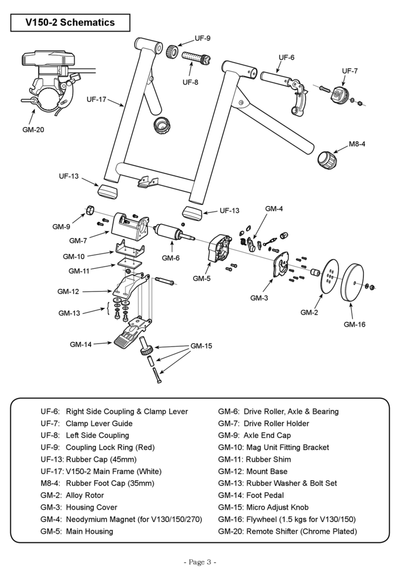 MINOURA V150-2 - SCHEMATICS User manual MINOURA V150-2 - SCHEMATICS User manual