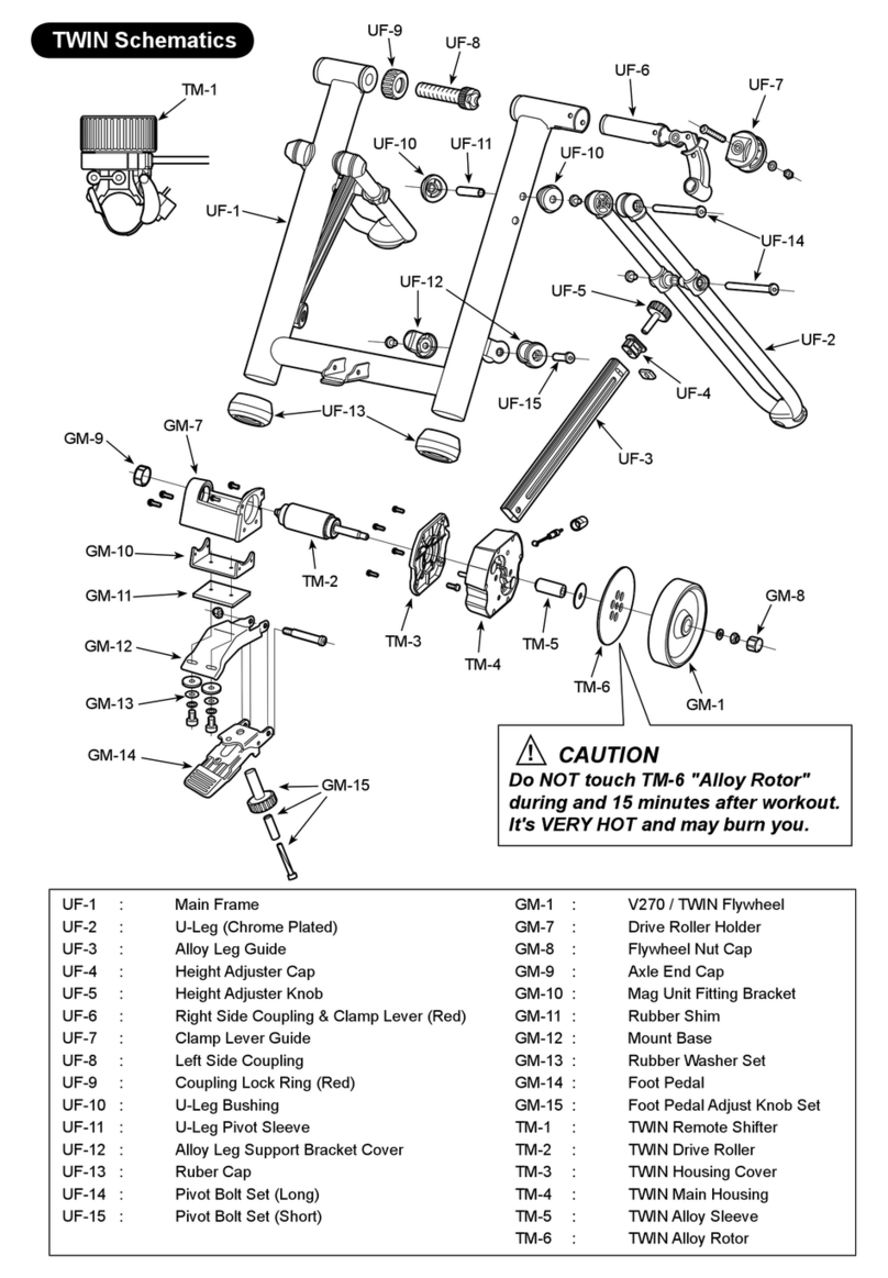 MINOURA TWIN - SCHEMATICS manual