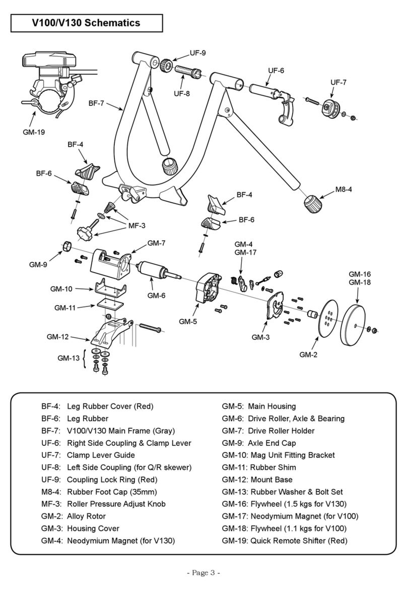 MINOURA V100 - SCHEMATICS User manual MINOURA V100 - SCHEMATICS User manual