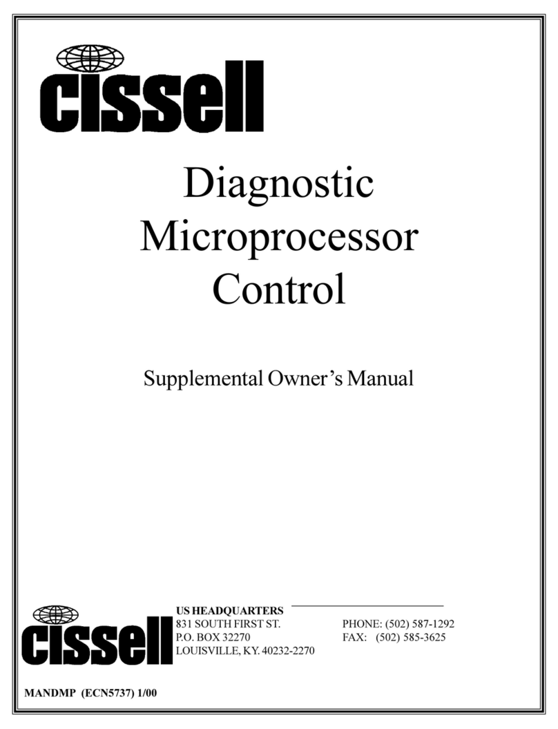 Cissell DMP manual