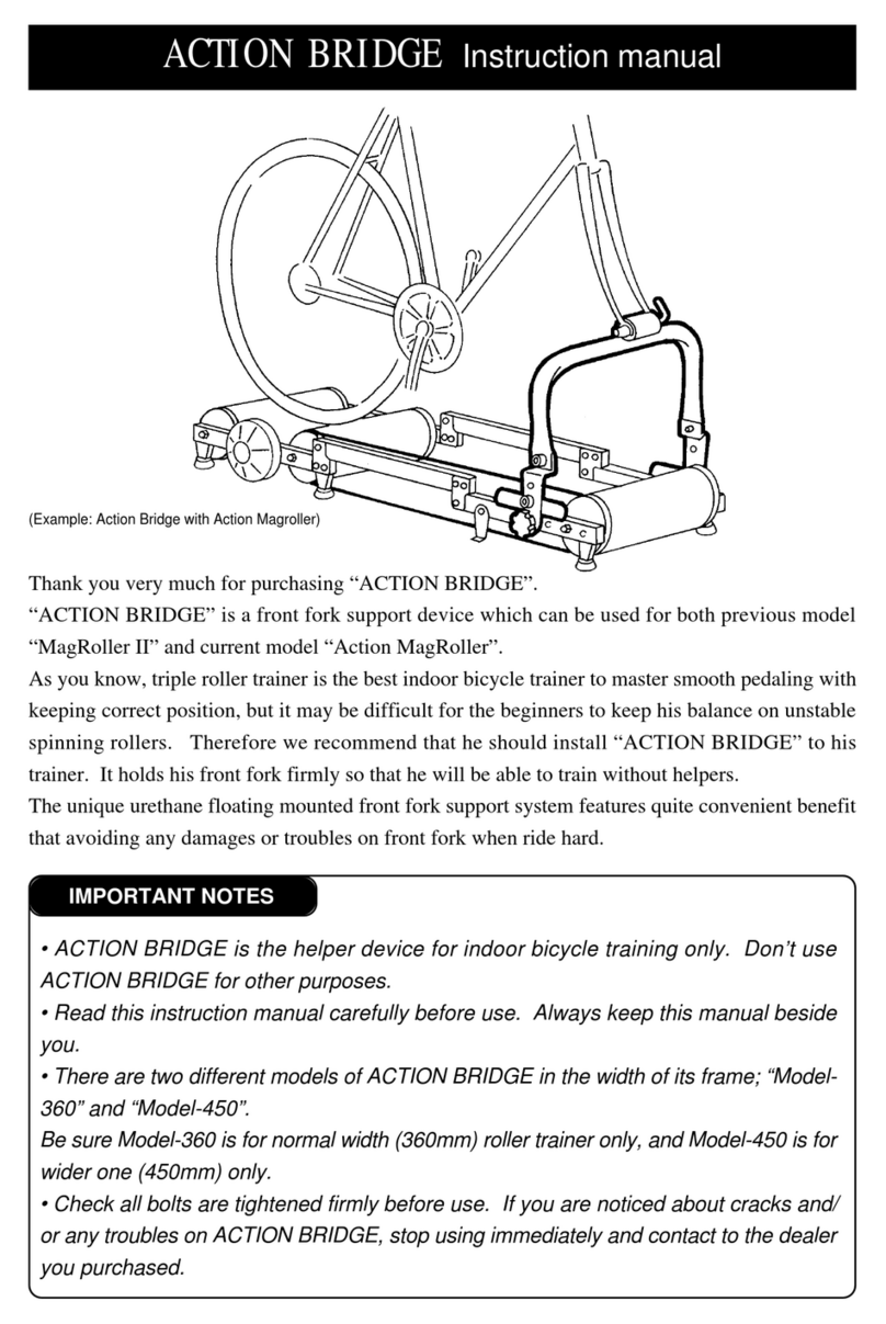 MINOURA ACTION BRIDGE instruction manual