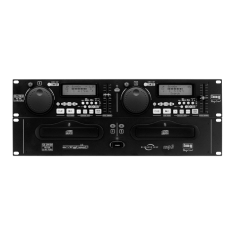 IMG STAGE LINE CD-290DJ instruction manual
