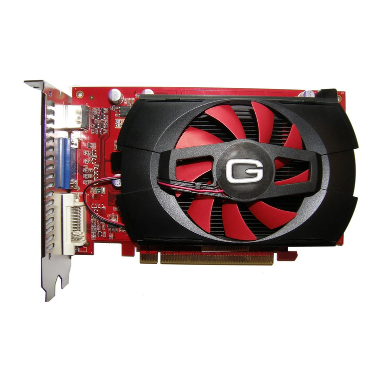 Gainward GT240 1024MB DDR3 User manual