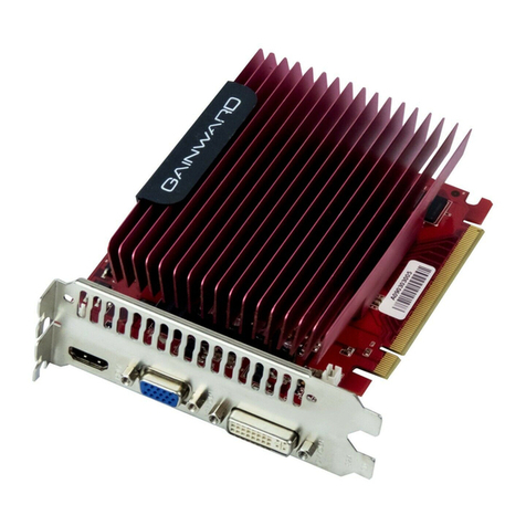 Gainward 9500GT 512MB DVI User manual