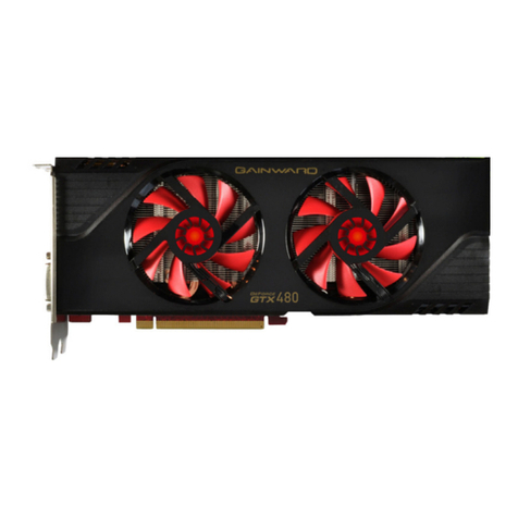 Gainward GTX 480 1536MB GDDR5 User manual Gainward GTX 480 1536MB GDDR5 User manual