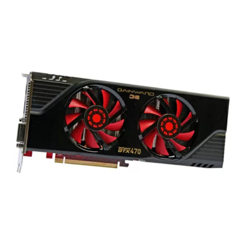 Gainward GTX 470 1280MB GDDR5 GOLDEN SAMPLE brochure