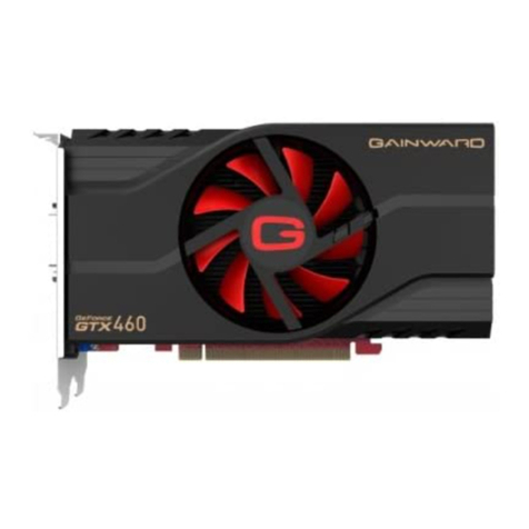 Gainward GTX 460 768MB Dual DVI User manual