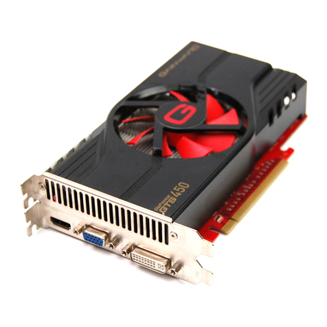 Gainward GTS 450 512MB brochure
