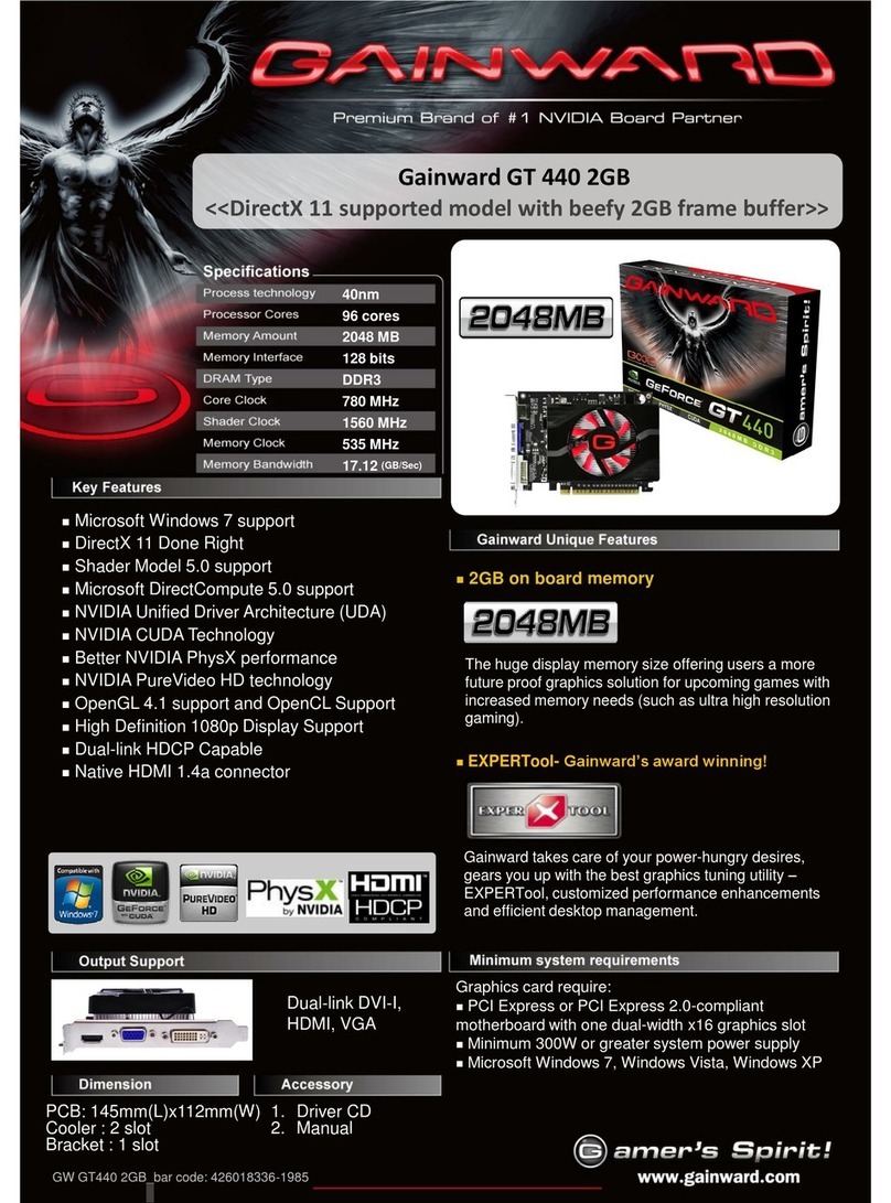 Gainward GT440 - BROCHURE 2GB brochure