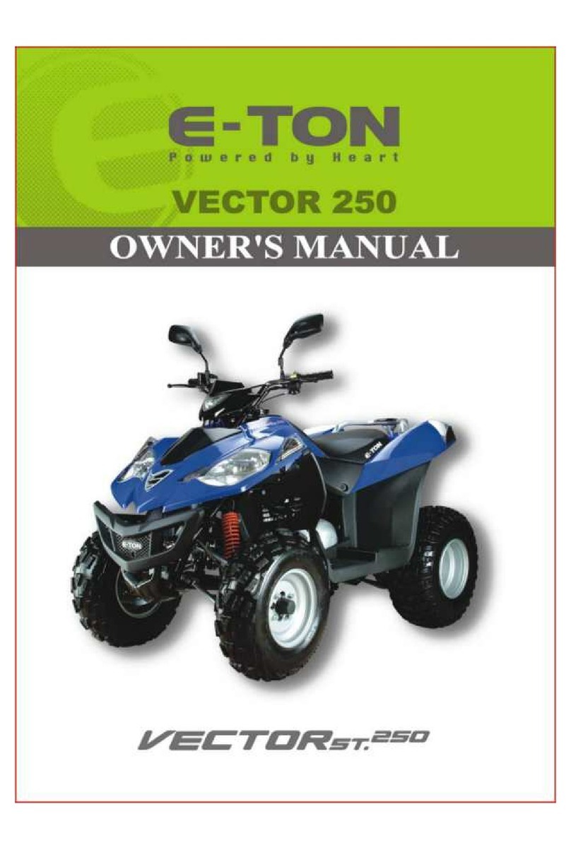 Eton ATV8E - SERVICE User manual Eton ATV8E - SERVICE User manual