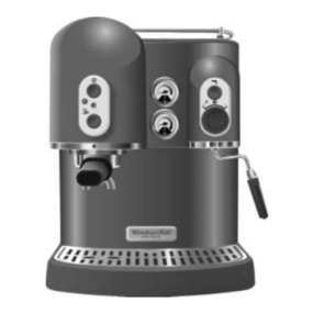 KitchenAid MACHINE A ESPRESSO ARTISAN User manual
