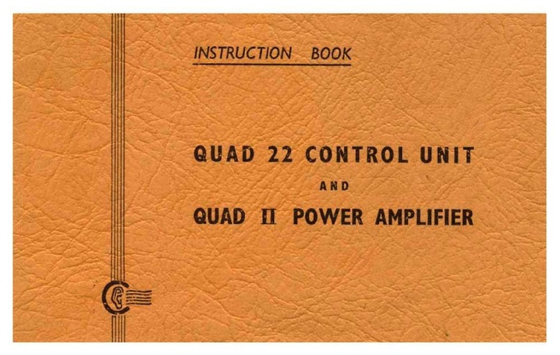 Acoustical Manufacturing Co. 22 - user & service Service manual Acoustical Manufacturing Co. 22 - user & service Service manual