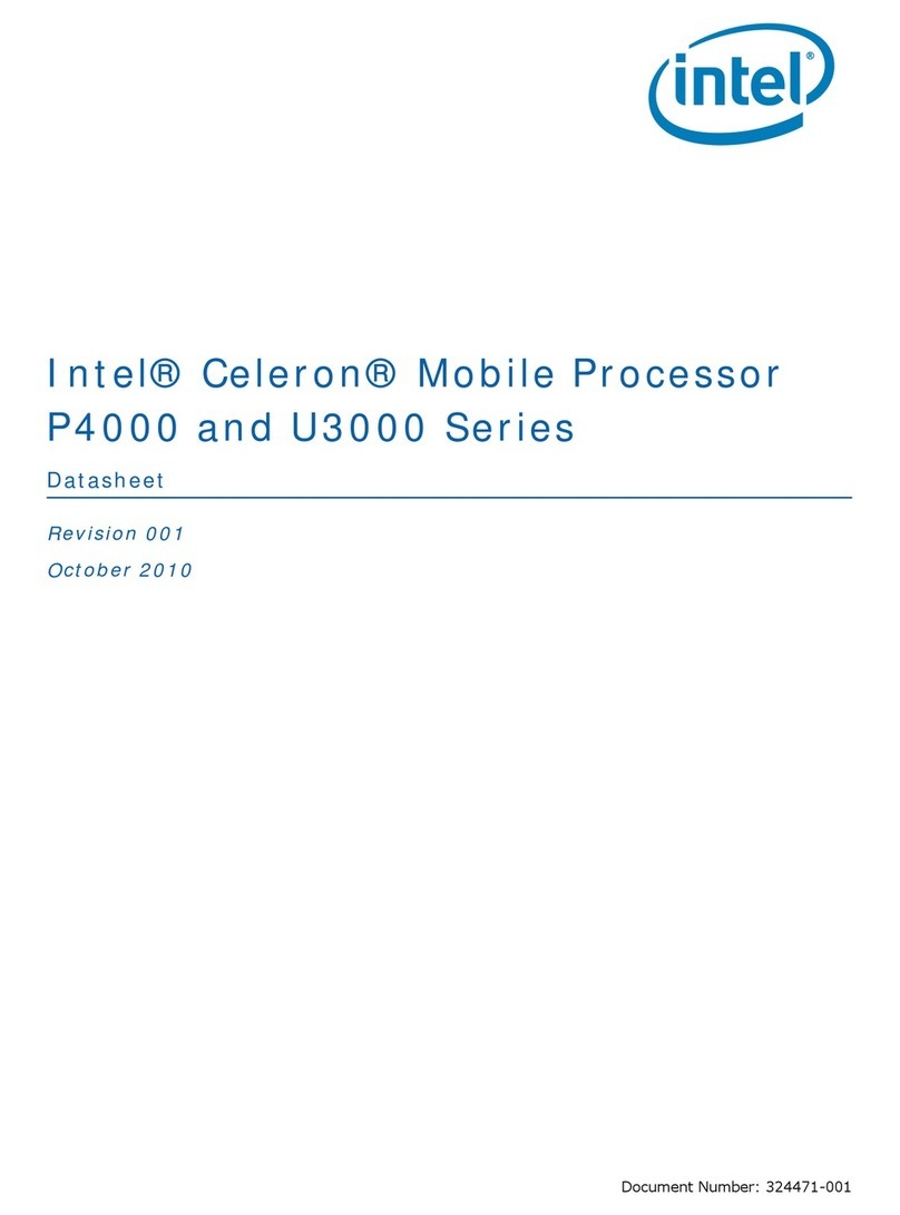 Intel P4000 -  REV 001 User manual