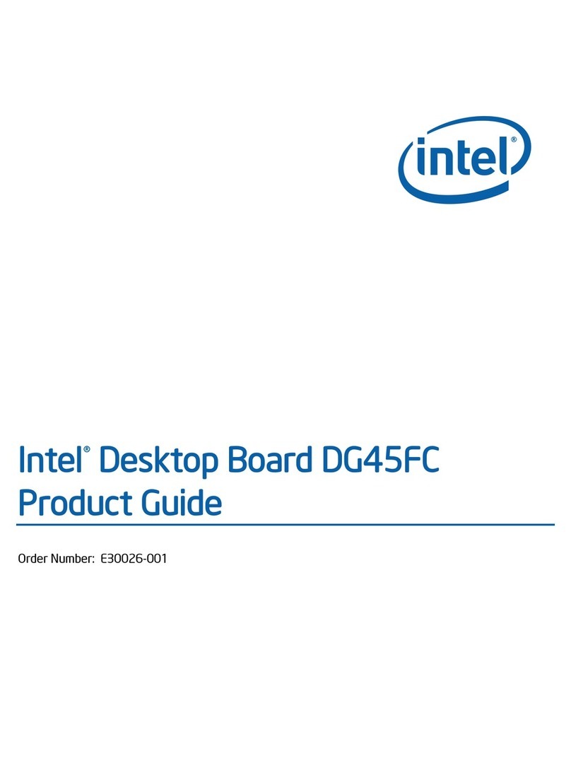 Intel DG45FC - CARACTERISTIQUES TECHNIQUES User manual