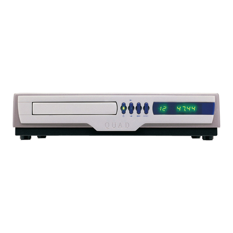 QUAD 99 CD User manual