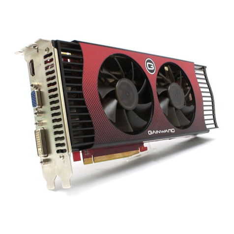 Gainward GTX260 896MB GS User manual