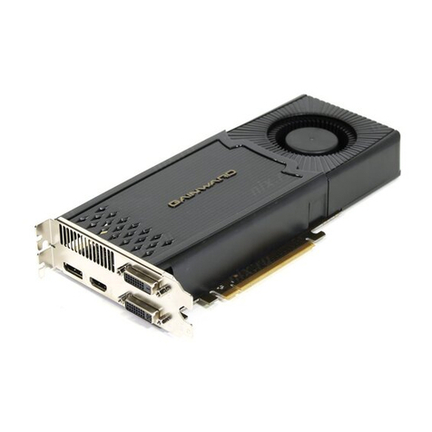 Gainward GeForce GTX 670 2GB User manual