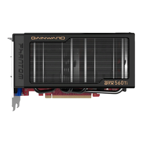 Gainward GTX 560 TI 2048MB PHANTOM User manual Gainward GTX 560 TI 2048MB PHANTOM User manual