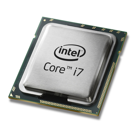 Intel 2ND GENERATION  CORE PROCESSOR FAMILY DESKTOP -  VOLUME 1... User manual