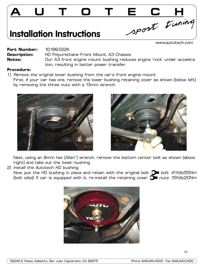 AUTOTECH 10.199.022K installation instructions