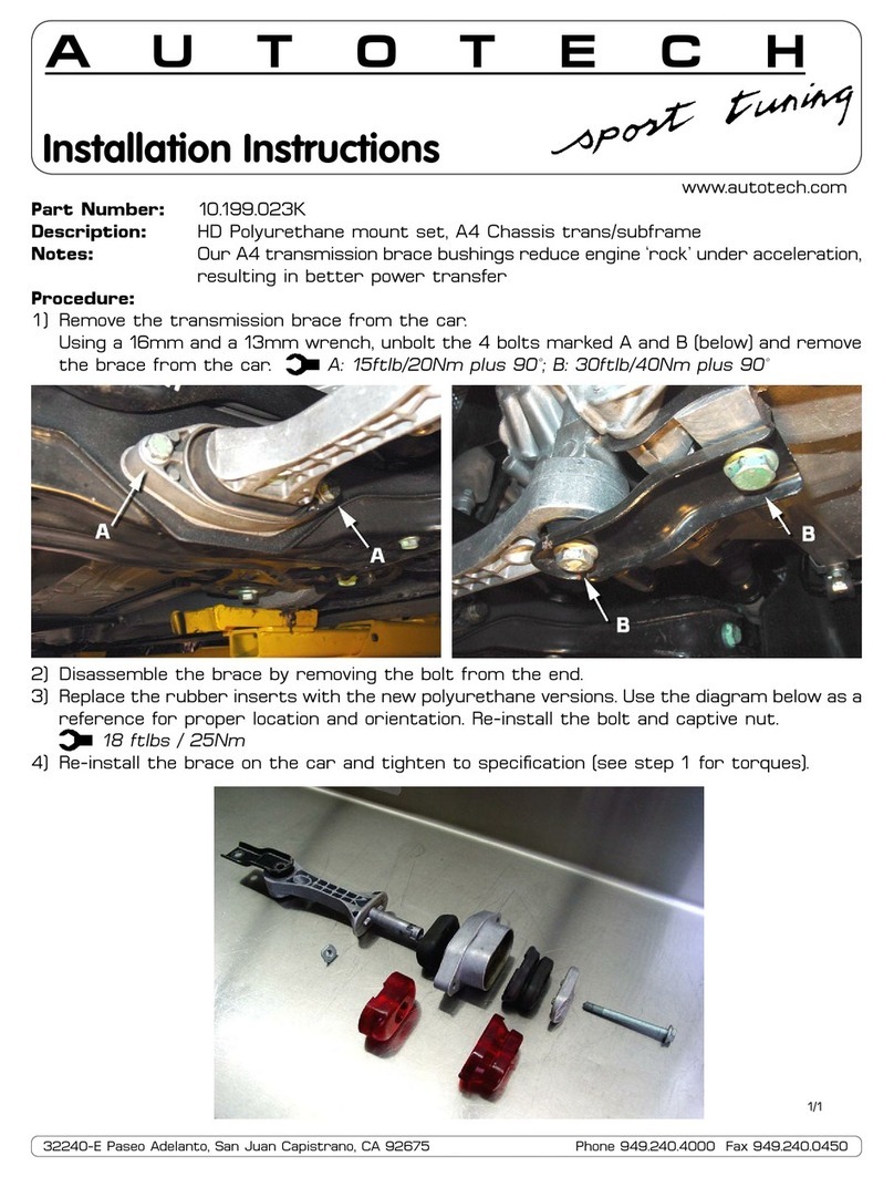 AUTOTECH 10.199.023K installation instructions